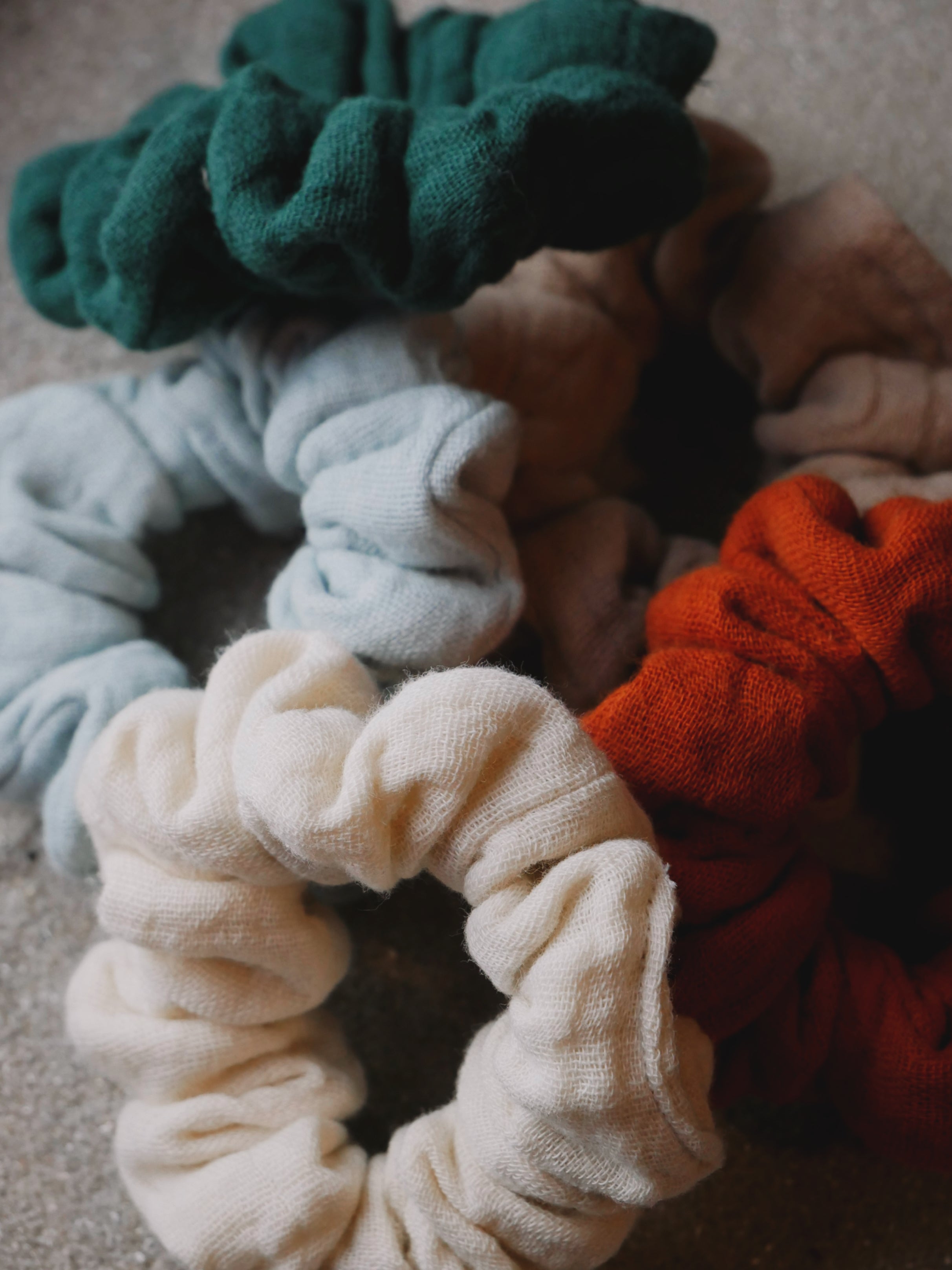 Musselin Scrunchie