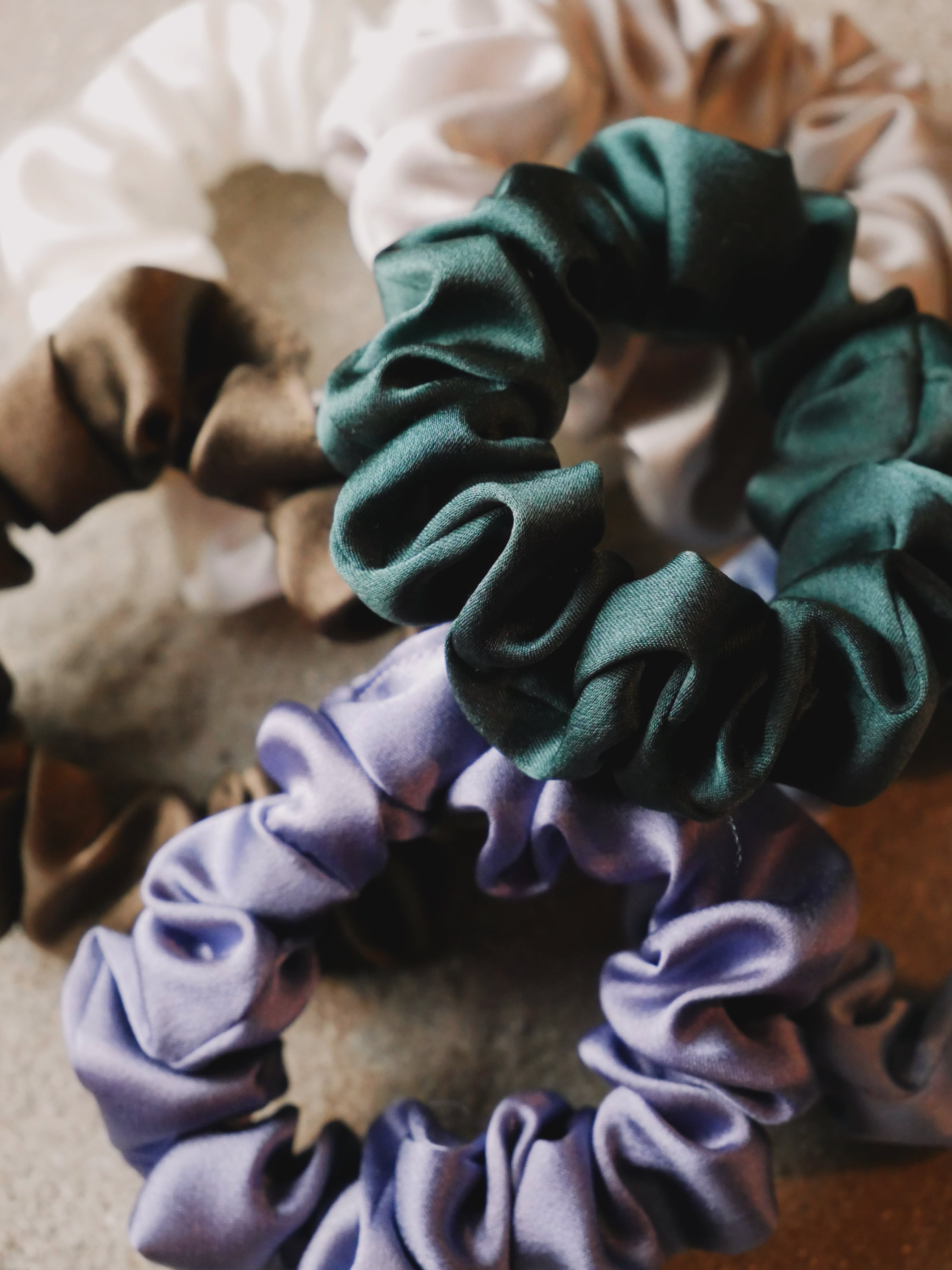 Seiden-Scrunchie 21 Momme Ahimsa-Seide – sanft & schonend | SILKZzz