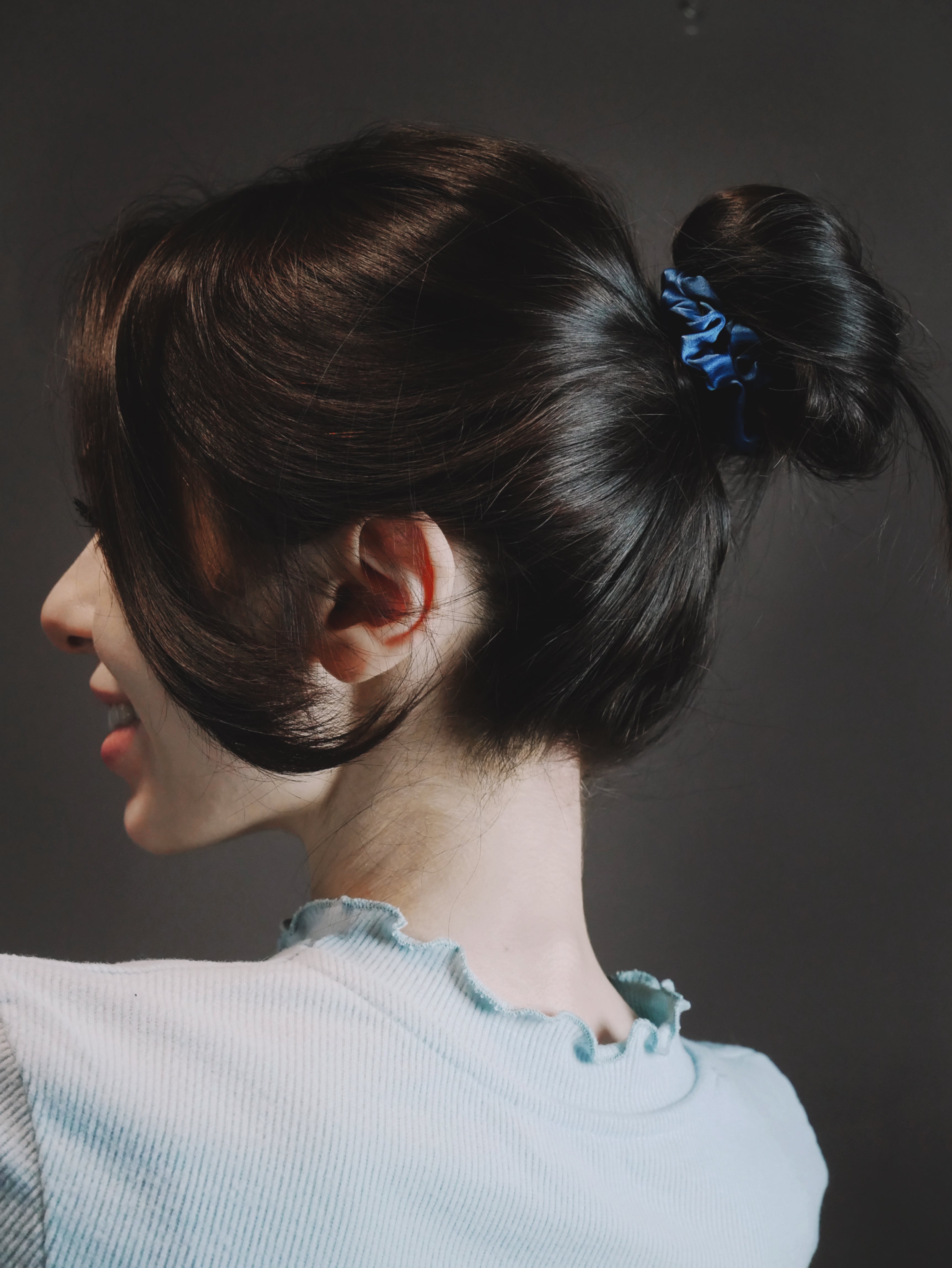 Seiden-Scrunchie 21 Momme Ahimsa-Seide – sanft & schonend | SILKZzz