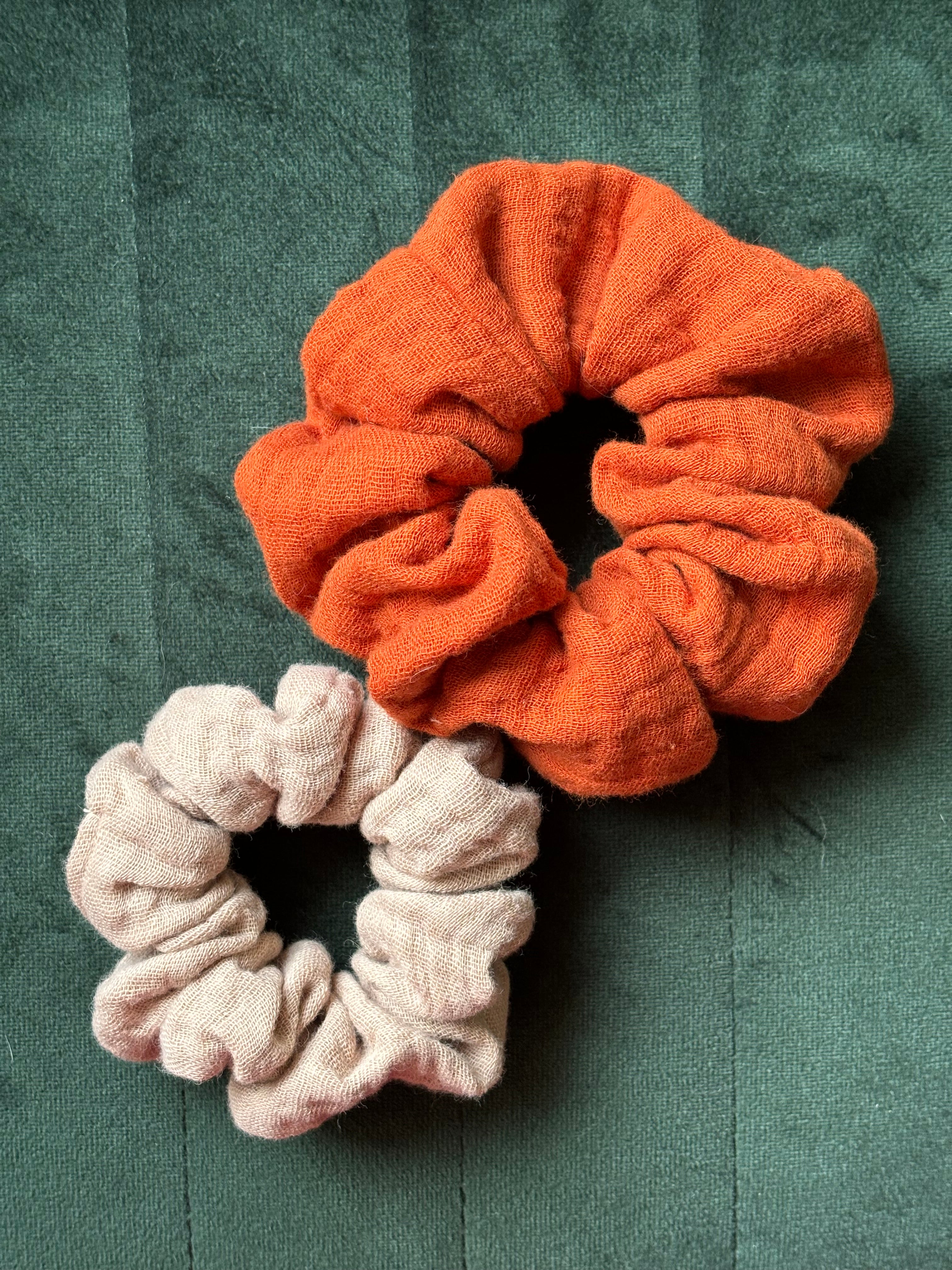Musselin Scrunchie