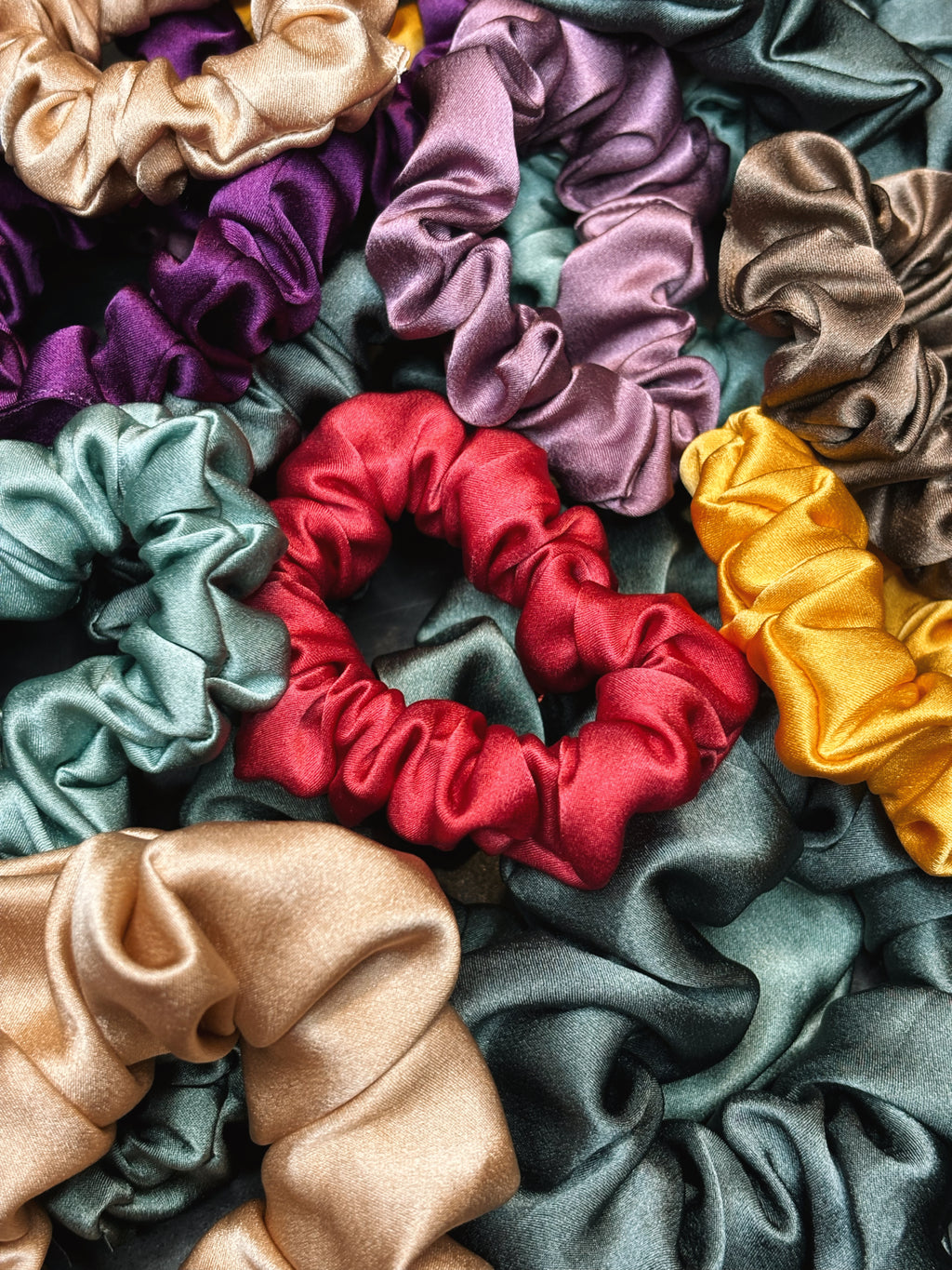 Seiden-Scrunchie 21 Momme Ahimsa-Seide – sanft & schonend | SILKZzz