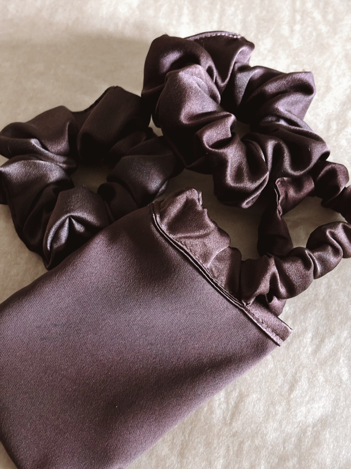 Seiden-Scrunchie 21 Momme Ahimsa-Seide – sanft & schonend | SILKZzz