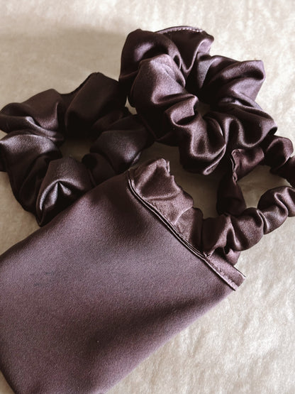 Seiden-Scrunchie 21 Momme Ahimsa-Seide – sanft & schonend | SILKZzz