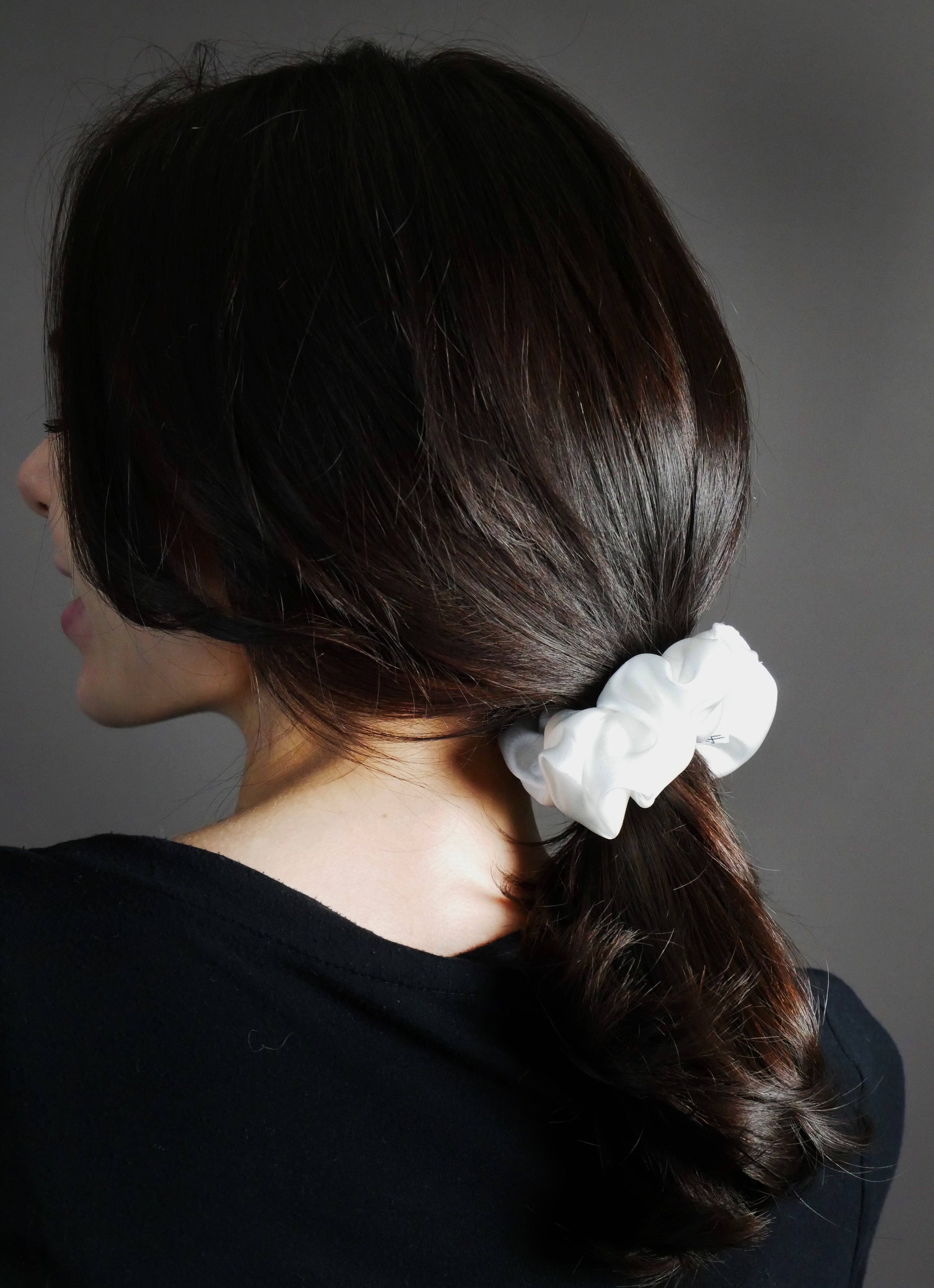 Seiden-Scrunchie 21 Momme Ahimsa-Seide – sanft & schonend | SILKZzz